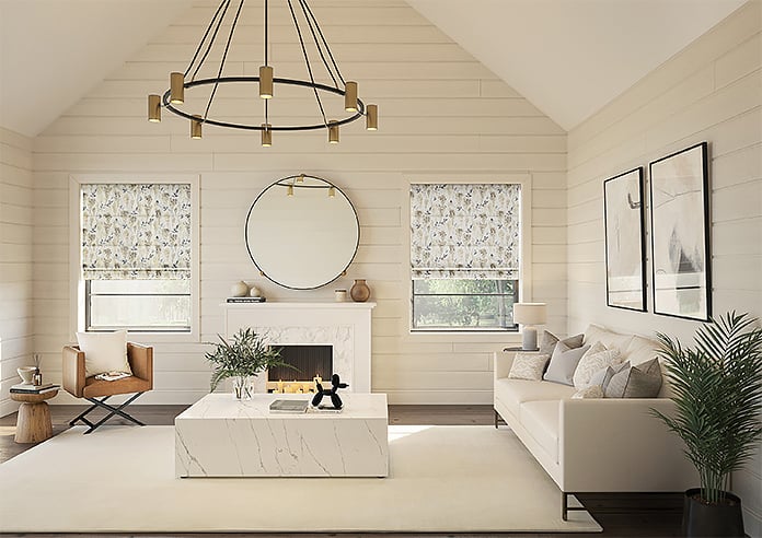 Wisteria Silk, Grey - Motorised Roman Blind - Image 8